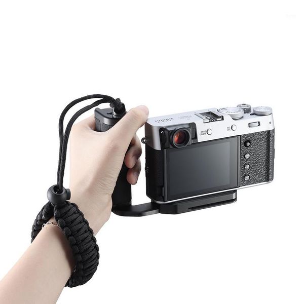 

uurig r043 universal vertical shooting arca l plate mount bracket with cold shoe for dslr camera accessories1