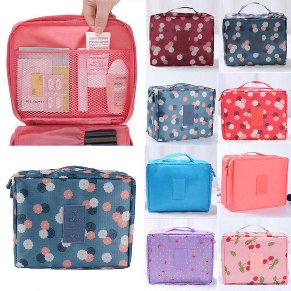 

makeup travel cosmetic bag case multifunction pouch toiletry wash organizer kit