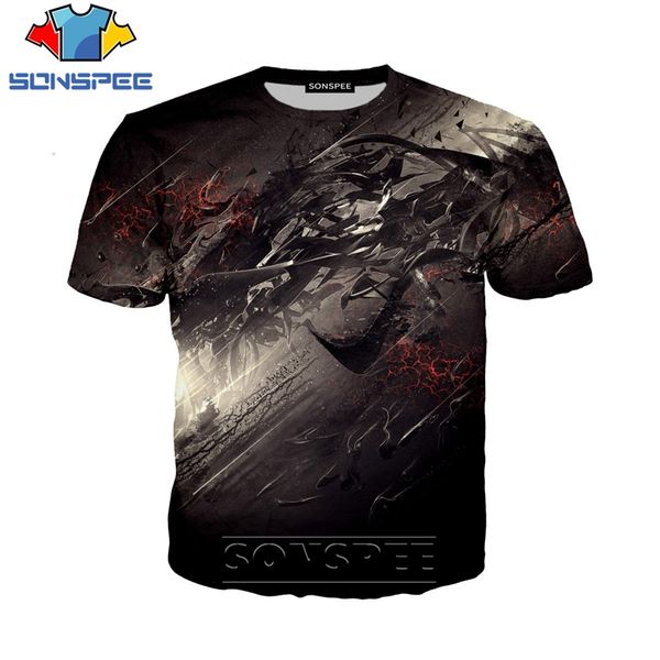 

anime berserker printed 3d print shirts aesthetic comics kawaii men clothing