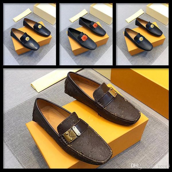 

bs genuine leather loafers men shoes men's loafers for men casual shoes slip on moccasins men flats footwear plus size 46 22, Black