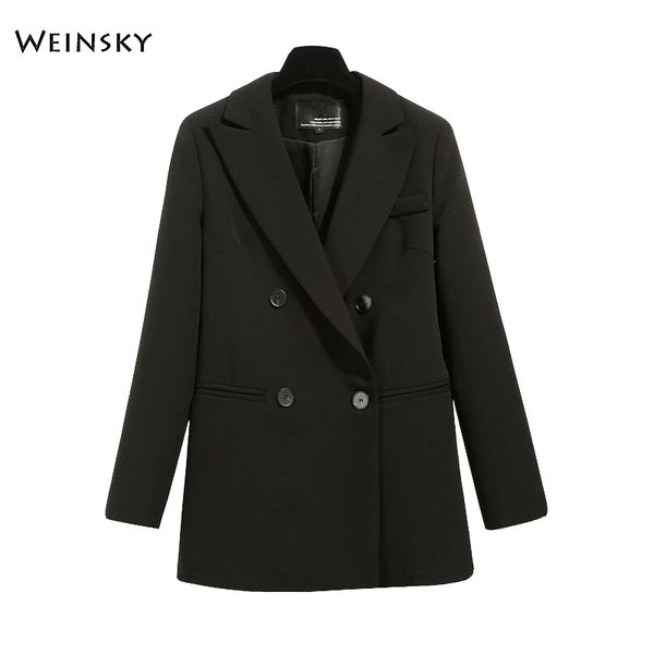 

new fashion business suits women work office ladies long sleeve casual blazer