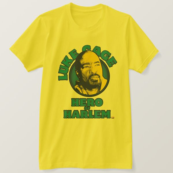 

printed men t shirt short sleeve luke cage retro hero of harlem graphic t-shirt tshirt sport hooded sweatshirt hoodie