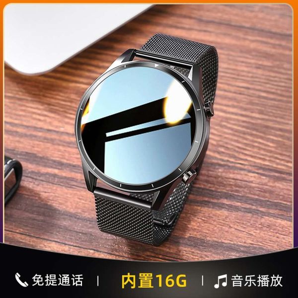 

huawei mobile phone universal round screen multi-function smart watch blood prsure heart rate bluetooth call music busins e-bracelet sports