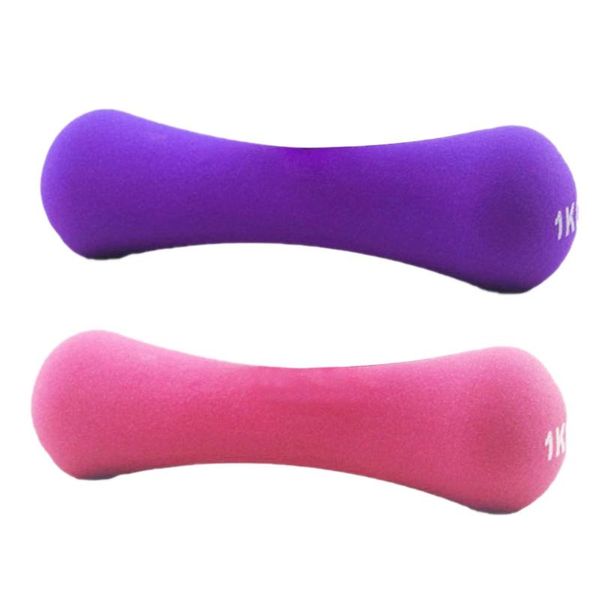 

hand weights neoprene non-slip small dumbbell for training exercise 1kg