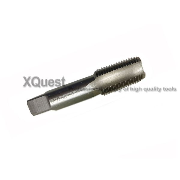 

xquest hss left hand tapered pipe taps rc 1/8 1/4 3/8 1/2 3/4 straight pipe thread tap g 1/8-28 1/4-19 3/8-19 1/2-14 3/4-14
