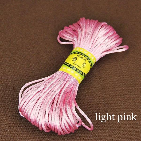 

20meter 2mm satin nylon cord thread soft satin chinese knot macrame cord bracelet braided string diy tassels beading string h qylwrf