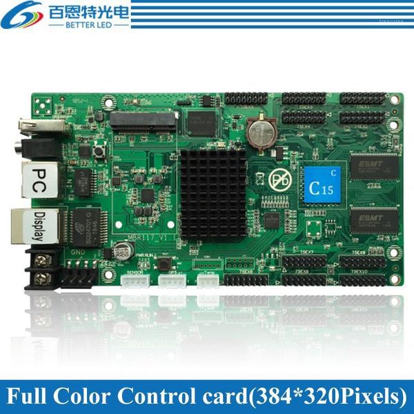 

display hd-c15(hd-c10) usb+2 ethernet port(can connect receiving card) asynchronous full color led control card1