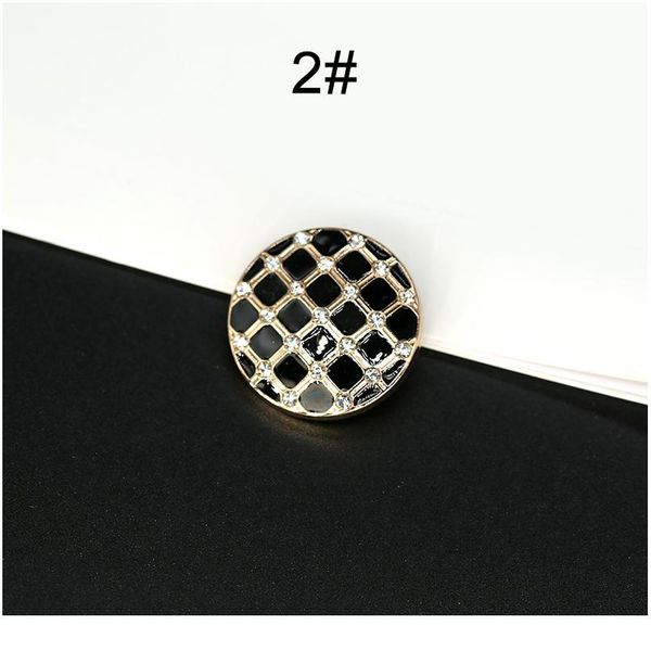 

3pcs 18mm 2m 25mm golden gold color metal square fashion button garment coat sewing women clothes buttons for clothin bbyjmg, Blike;white