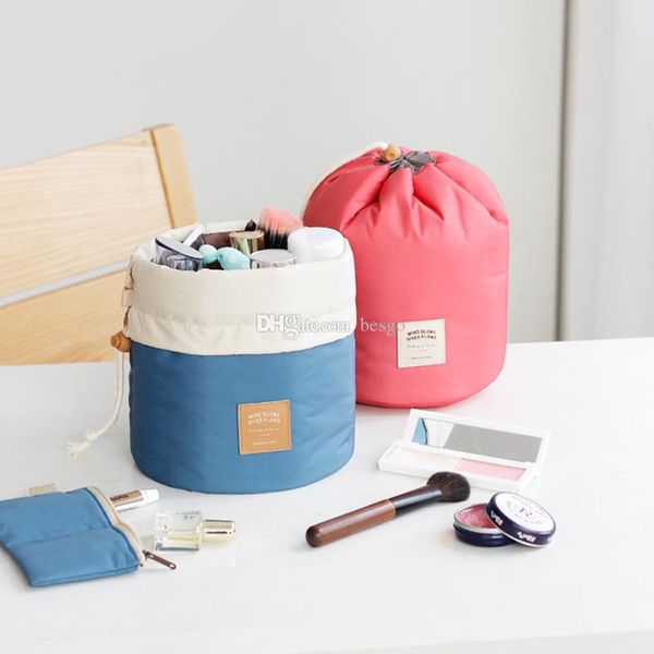 

drawstring makeup bag set travel storage bag waterproof wash bags case large capacity organizer pouch portable comestic bags vt.1660