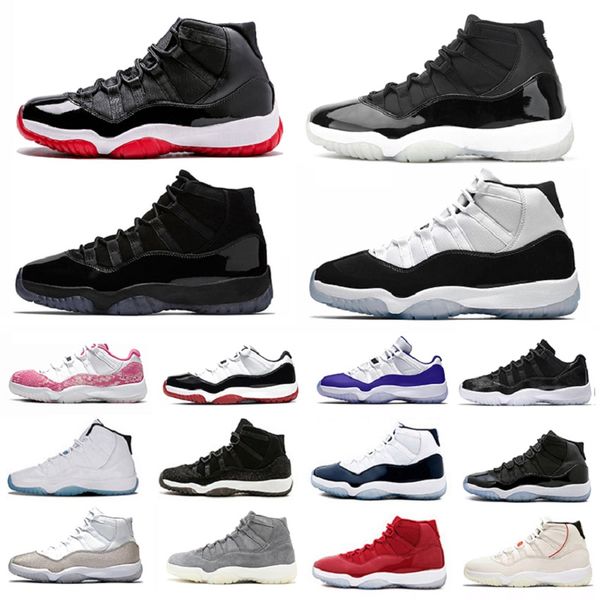 

новый высокое качество 25-й годовщины jumpman 11 баскетбольной обуви легенда синий concord high 45 space jam cap и платье 11s спортивная обу