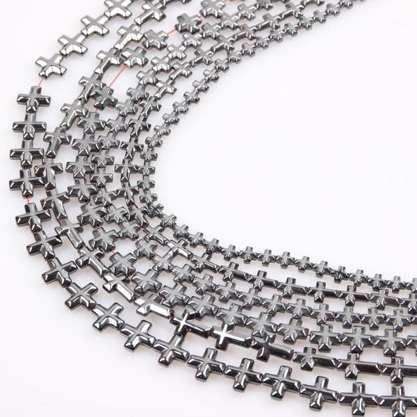 

other natural stone 6~12mm hematite non-magnetic gallstone cross loose beads for jewelry making diy bracelet necklace accessories1