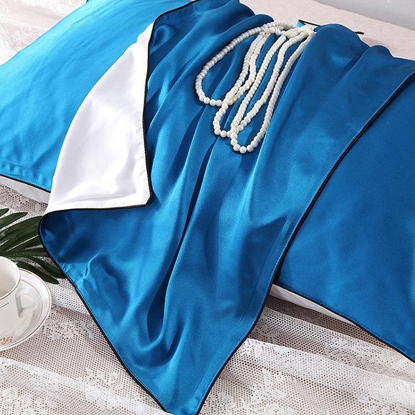 

pillow case single side luxury 100% nature mulberry silk pillowcase wholesale soft for women men bed