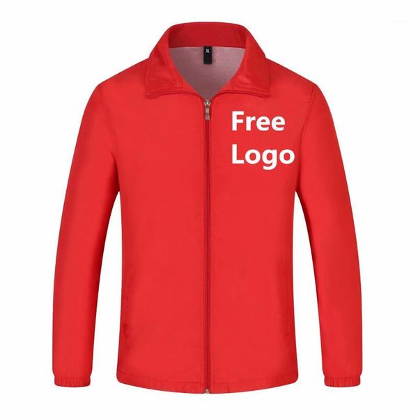 

10pcs customized diy logo printing company work wear team uniform jacket for man woman zipper safety costumes1, Black;white