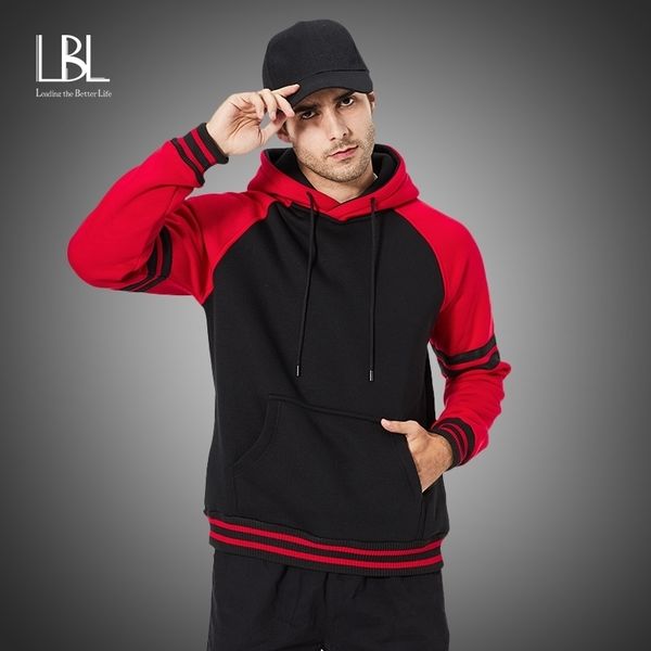 

mens sweatshirt new long sleeve autumn casual hoodies brand boy blouse tracksuits warm fleece sweatshirts hoodies men 201020, Black