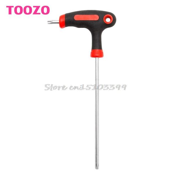 

t-handle grip torx & hex allen key screwdriver driver tool t10/15/20/25/30/40 g08 whosale&dropship