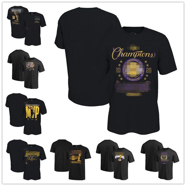 

los angeles lakers men women youth 2020 finals champions basketball t-shirt black