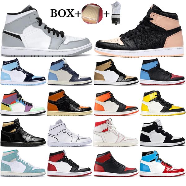 

2021 umpman 1 1s basketball shoes mens sneakers high mocha travis scotts mid pink white gym red shattered backboard women trainers 36-46