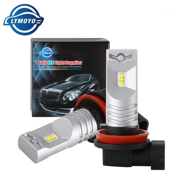 

fog lights lymoyo car h8 h9 h11 h16jp 9005 9006 with csp chip 6smd drl led auto lamp daytime running light turning bulb headlight 12v1