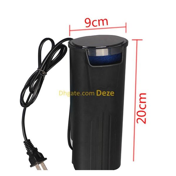 

5w aquarium internal filter reptile turtle cylinder waterfall filter reptile tank in-sump low water level fi qylyxn toys2010