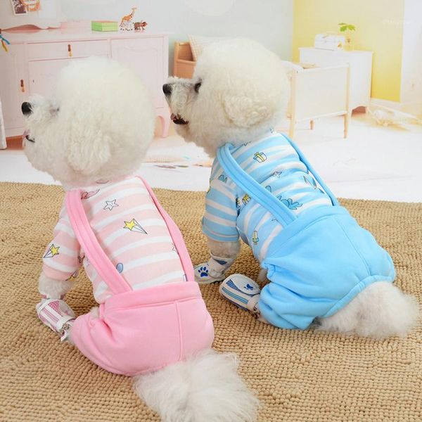 

winter warm pet clothes dog jumpsuit for dogs coat jacket soft cotton dog clothes pet cat clothing for dogs outfit pets overalls1