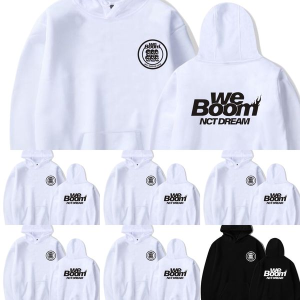 

legpk nct dream album we peripheral boom support same pullover igbxq and pullover pulloverhoodie sweater women's hoodie men's, Black