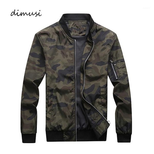 

dimusi spring autumn men's camouflage jackets male coats camo bomber jacket man outwear windbreaker baseball coats clothing 7xl1, Black;brown