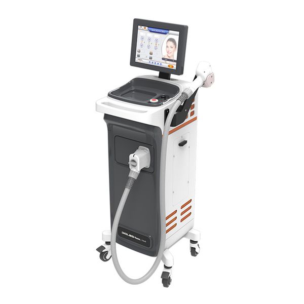 

808 diode laser hair removal aesthetic medical equipment 6 skin beauty no pain super power, Black