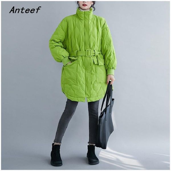 

plus size thicken cotton woman casual loose autumn winter jacket coat clothes women 2020 outerwear, Black