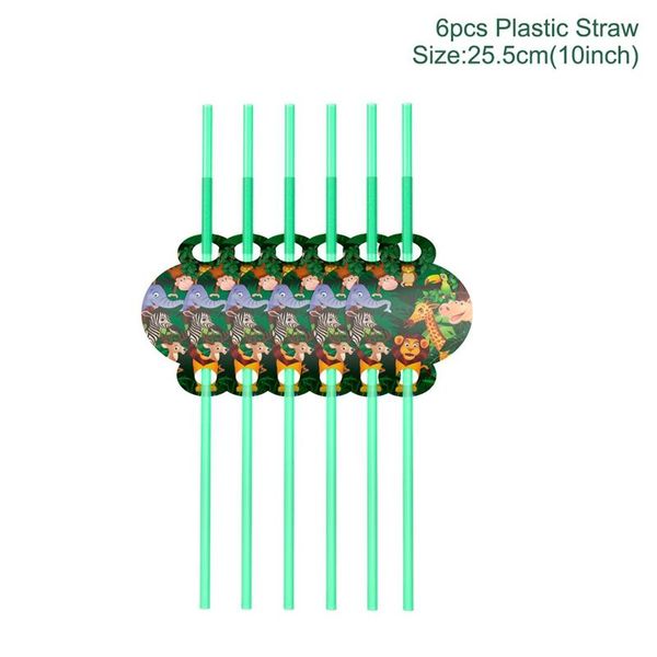 

animal banner happy 1st birthday party decor kids jungle safari party decor balloons tableware party supplies baby shower gifts wmtfet