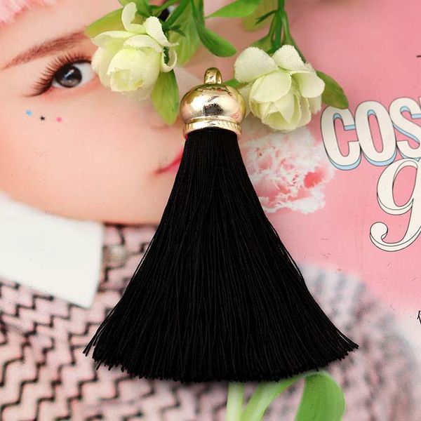 

5pcs silk tassels fringe diy garments bag decor supplies earrings necklaces jewelry key ring pendants arts crafts h bbykzv