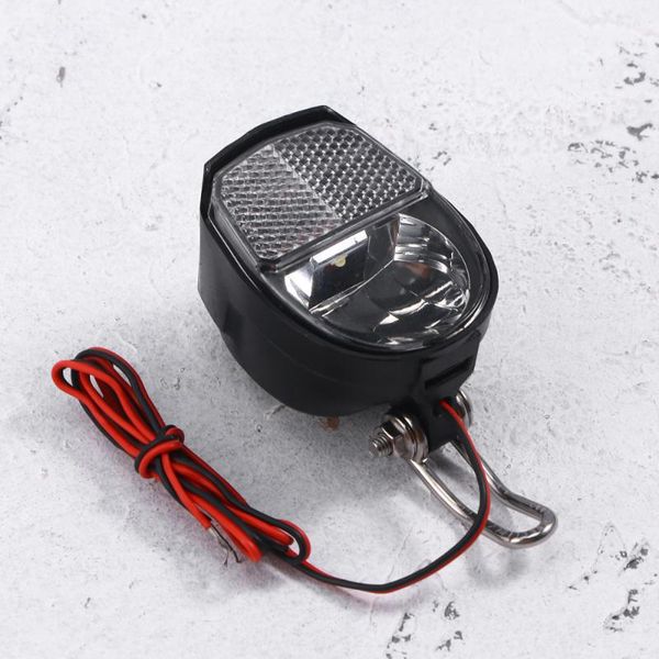 

ac6v 2.4w motorcycle road bike mountain bike use time-lapse light headlight(black)