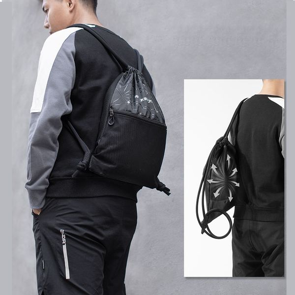 

rockbros men women gym bag drawstring high capacity backpack outdoor sports training cycling storage bag multipurpose yoga bag