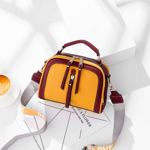 

hbp non-brand single delivery small square korean color contrast shoulder bag, yiwu 10 * 10 single generation 3 sport.0018 ppn1