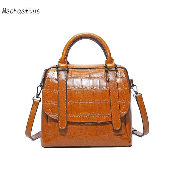 

real cow leather ladies handbags mschastiye women genuine leather bags totes messenger bags 2020 hign quality designer brand bag