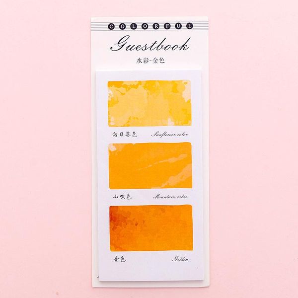 

творческий color gradient n времена post it notes memo акварель ноутбук материал канцелярские креативный дизайнер цвет bbyifc garden2010