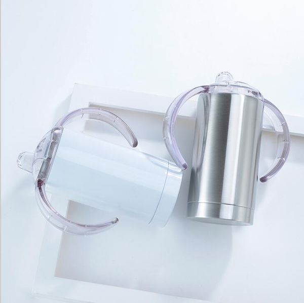 

tumblers double layer pacifier with handle stainless steel water bottle fashion vacuum insulated leak proof travel cup dhd1508