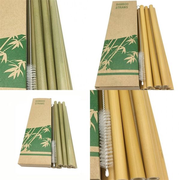 

зеленый бамбук phyllostachys heterocycla солома природного 20см отель напитки соломка с щеткой milk tea shop 8 9nt f2