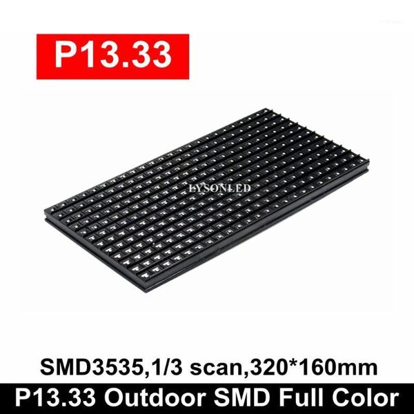 

p13.33 outdoor smd full color led module 24x12 dots window advertising indoor scrolling sign panel1