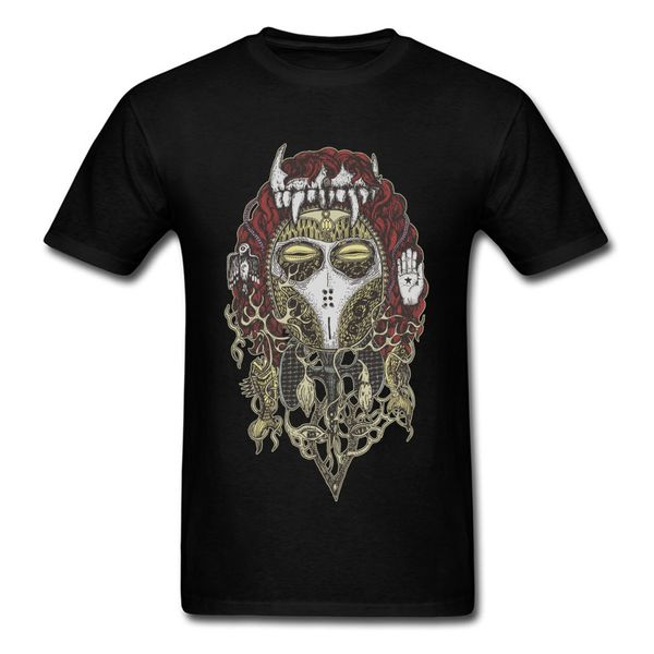 

mens summer normal full cotton totemia mask print men new arrival design male print sleeved hoodie designers t shirts sweatshirt