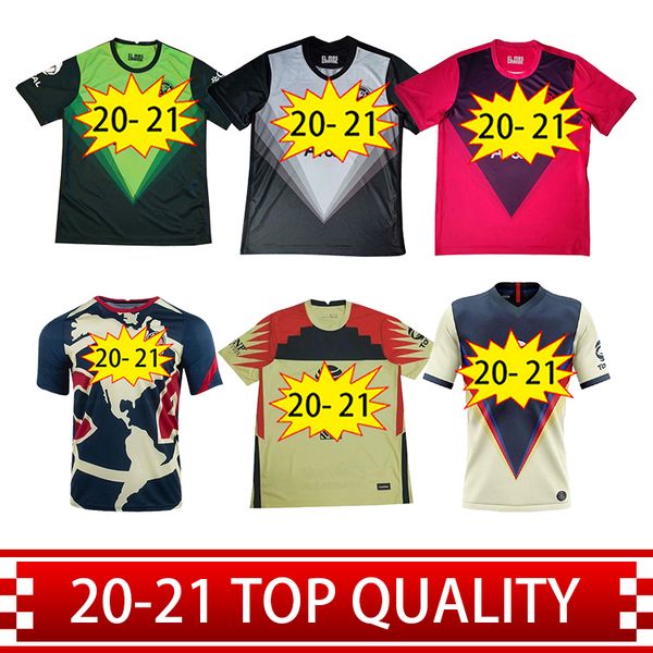 

thailand 2021 club america quality man soccer jerseys xolos de tijuana tigres unam guadalajara chivas cruz azul kit jersey football shirts, Black;yellow