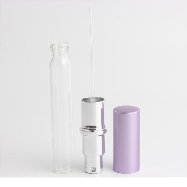 

jxcaih selling mini aluminum perfume bottle portable cosmetic spray glass empty container, capa sqcvkq