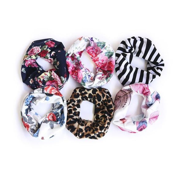 

2 pcs new baby hat scarf suit autumn winter printed kids hat scarf set cotton girls and boys hats neck childr qylqsm, Yellow