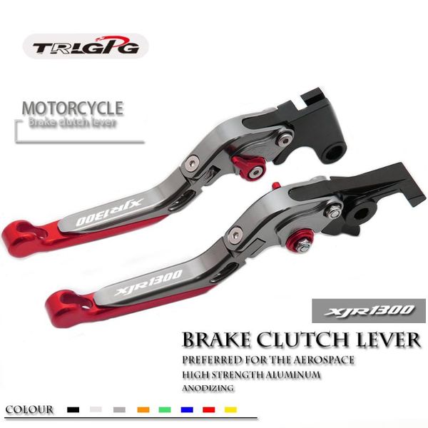 

motorcycle adjustable folding extendable brake clutch lever for xjr1300 xjrv 1300 1995-2003 1996 1997 1998 1999 2000 2001