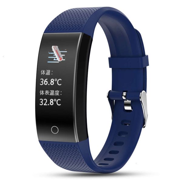 

new qw18t temperature monitoring intelligent bracelet ped