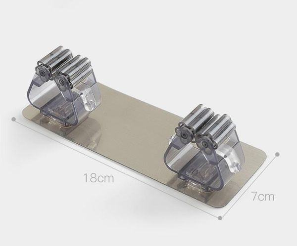 

wall mounted mop organizer holder brush broom hanger storage rack kitchen tool wall housekee sqccxa ppshop01