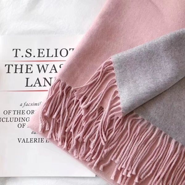 

warm and comfortable new fashion autumn winter women scarf wool shawls scarf 180*70cm women scarves, Blue;gray