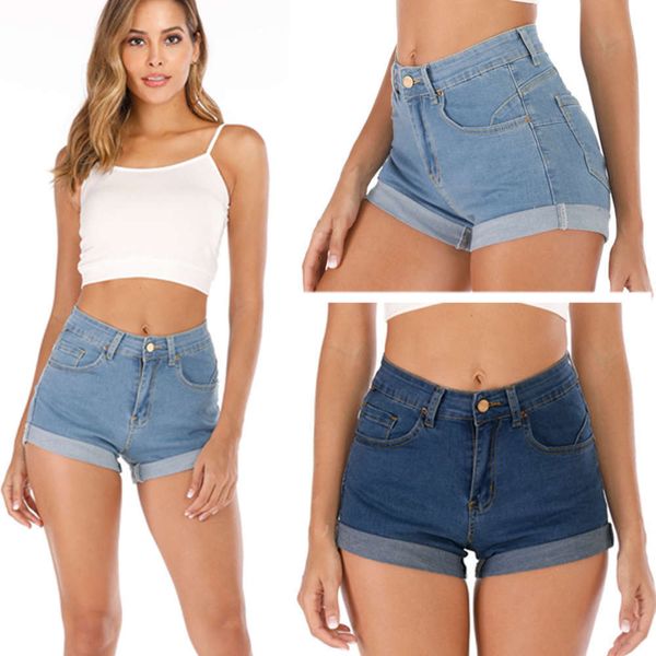 

shorts women's jeans 2019 curly new pants, Black;gray