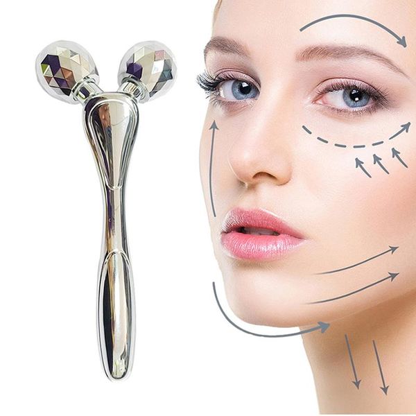 

3d roller massage face lift facial massager instrument beauty wrinkle removal tightening skin full body shaping relaxation toolsgjfk
