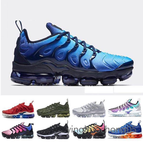 

tn plus running shoes for men women black speed red white anthracite ultra white black 2019 designer sneakers yhc6