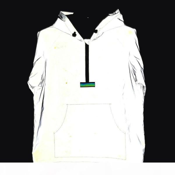 

dropshipping new reflective jacket men hooded coat cool hip hop jackets night glow mens jackets streetwear jaqueta masculino, Black;brown